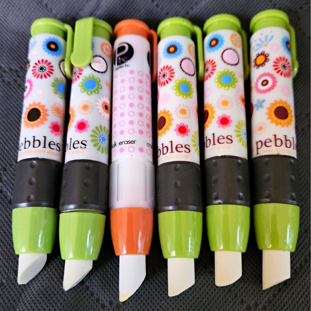 Scrapbooking/Crafting Pebbles Inc. Chalk Eraser, Hard to find 6 refillable